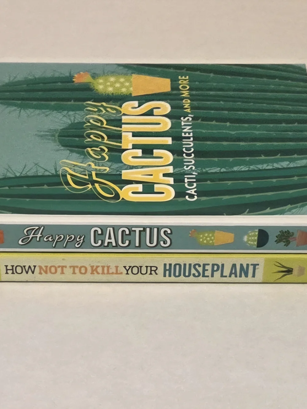 2 Book Bundle - Happy Cactus/How Not To Kill Your Houseplant